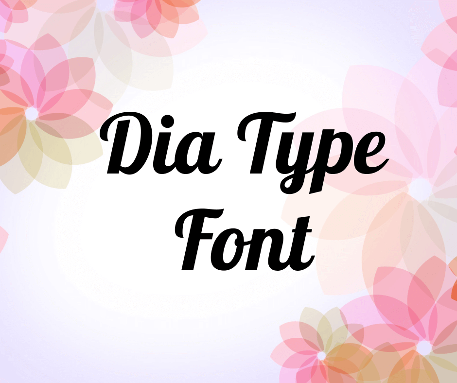 Diatype font