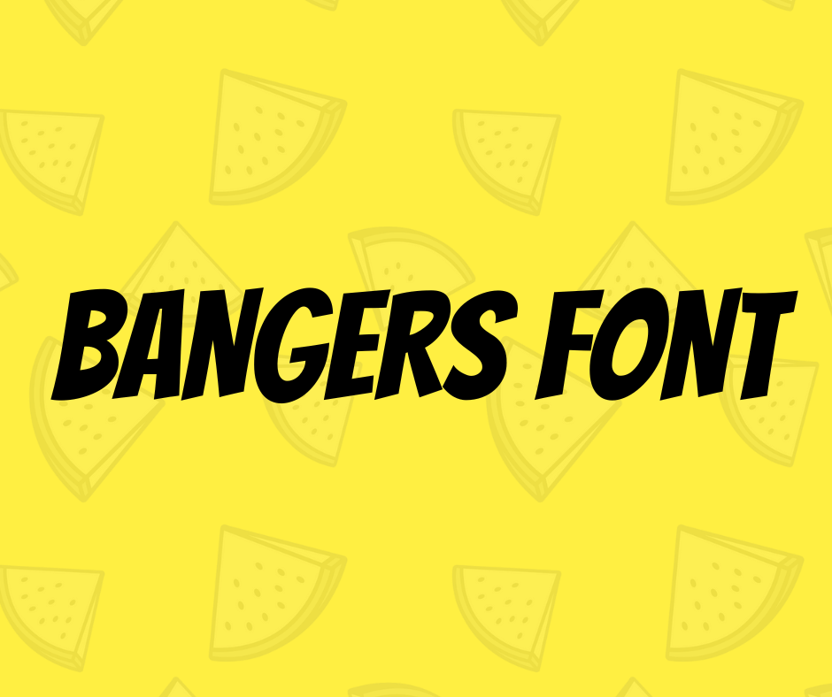 bangers font feature image