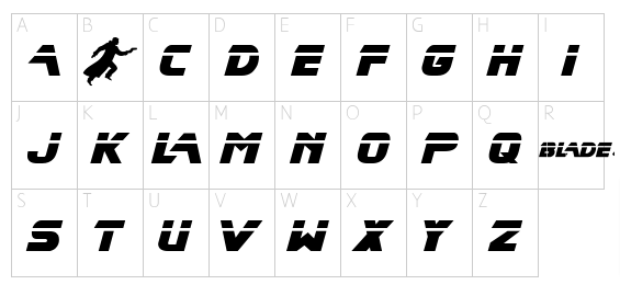 Blade-Runner-font-upper-case