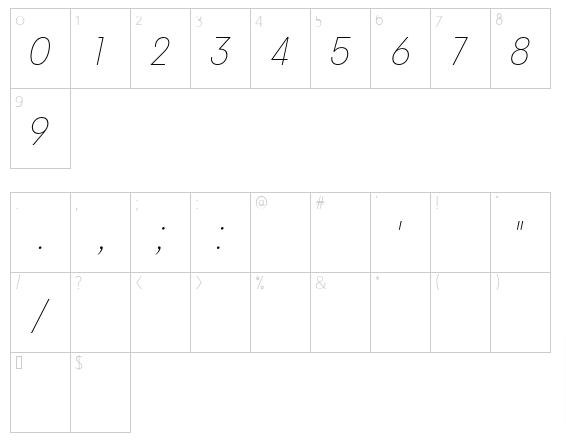 MD-Nichrome-font-number-symbols