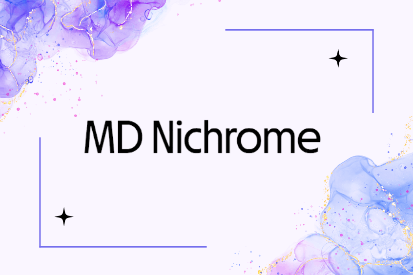 MD Nichrome font