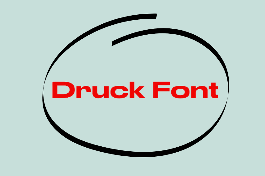 druk font download now