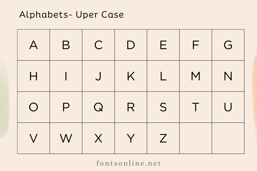 Gotham Font Family Upper Case