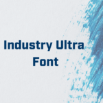 industry ultra font free