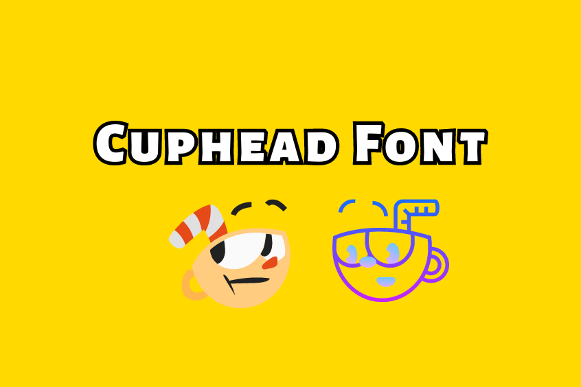 cuphead font feature image